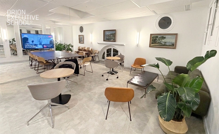 Salle de formation Orion Executive School à Paris 8e